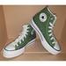 Converse Shoes | Converse Chuck Taylor All Star Lift Platform Sneakers Women's Size 7.5 Nwob | Color: Green | Size: 7.5