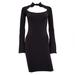 Gucci Dresses | Gucci Tom Ford Black Cutout Twisted Neck Dress 2004 | Color: Black | Size: S