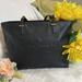 Kate Spade Bags | Kate Spade Larchmont Avenue Large Black Leather Tote With Large Embossed Logo | Color: Black | Size: Os