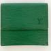 Louis Vuitton Bags | Louis Vuitton Epi Portefeuille Elise Trifold Wallet In Green | Color: Green | Size: Os