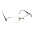 Coach Accessories | Coach Luella 1004 Dark Gunmetal Silver Gray Half Rim Eyeglasses Frames 51-17 135 | Color: Gray | Size: Os