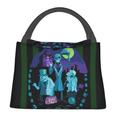 Disney Bags | Disney Haunted Mansion Insulated Lunch Bag Hitchhiking Ghosts Phineas Ezra Gus | Color: Blue/Green | Size: Os