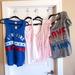 Pink Victoria's Secret Tops | Four Pink Clothing Items. Two Nwt Tanks And Two Shirts. | Color: Blue/Gray/Pink/Red/Tan/White | Size: Tanks L-Tees Gray L-Pink Is M/L
