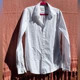 Gucci Shirts | Gucci Men’s White Long Sleeve Button Down Uniform Shirt - 42 / 16.5 | Color: White | Size: 16.5