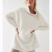 Free People Sweaters | Free People Ottoman Slouchy Tunic, Ecru | Color: White | Size: S