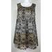 Jessica Simpson Dresses | Jessica Simpson Plus Size Leopard Animal Print Sleeveless Dress Size 1x | Color: Black/Tan | Size: 1x