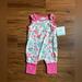 Disney Bottoms | *Nwt* Disney Baby Minnie Mouse Sleeveless Newborn Romper Size 0-3m | Color: Blue/Pink | Size: 0-3mb