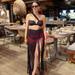 Zara Skirts | Bloggers Fav Zara Crocheted Pareo Fringe Skirt | Color: Black | Size: M