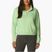 Columbia Tops | Columbia Trek French Terry Half Zip Pullover Women’s Xl With Pocket Light Green | Color: Green | Size: Xl