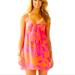 Lilly Pulitzer Dresses | Lilly Pulitzer Charlotte Dress In Sea Esta Print Size Small | Color: Orange/Pink | Size: S