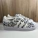 Adidas Shoes | Adidas Superstar Women's Size 6 Sneakers Fv3451 Cheetah Print Shell Toe Shoes | Color: Black/White | Size: 6