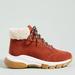 Anthropologie Shoes | Anthropologie Jenny Sherpa Cuffed Hiker Boots - Terracotta | Color: Orange/Tan | Size: 8