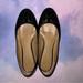 Tory Burch Shoes | Euc Tory Burch Almond Toe Flats | Color: Black | Size: 8