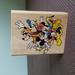 Disney Office | Disney Rubber Stamp "Cast Members" Group Mickey Minnie Goofy Pluto Donald Daisy | Color: Black/Tan | Size: 4.8" High X 3.75" Wide