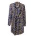 Jessica Simpson Dresses | Jessica Simpson Semi Sheer Patterned Shirt Dress | Color: Blue | Size: M