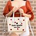 Kate Spade Bags | Kate Spade Ella Small Embroidered Straw Ladybug Tote Crossbody Bag Purse Neutral | Color: Cream/White | Size: Os