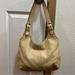 Coach Bags | Coach Soho Slim Leather Hobo Cream Color No 9249. Bag Is Used. | Color: Cream | Size: Os