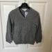 J. Crew Shirts & Tops | Jcrew Brand New Kids' 100% Cashmere V Neck Gray Crewneck Sweater Size 4-5 | Color: Gray | Size: 4-5