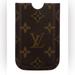 Louis Vuitton Accessories | Louis Vuitton Brown/Tan Monogram Coated Canvas Phone Case | Color: Brown/Tan | Size: Os