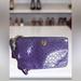 Coach Bags | Euc Coach Patent Leather Purple Embossed Wristlet | Color: Purple | Size: Os