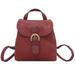 Coach Bags | Coach Rucksack Red 4152 Leather Flap Day Bag Ladies | Color: Red | Size: Os