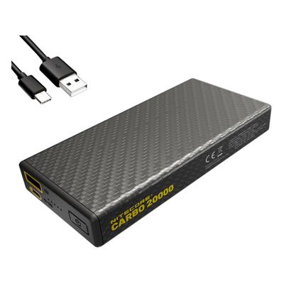 Nitecore Carbo 20000 Lightweight QC 20000mAh Power Bank Black 6952506495702