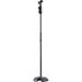 HERCULES Stands MS201B EZ Grip H-Base Microphone Stand with EZ Mic Clip MS201B