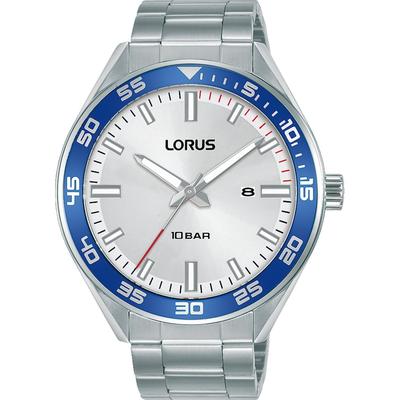 Lorus Herrenuhr Edelstahl blau, silber Herren Image