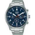 Lorus - Chronograph Edelstahl Herrenuhren Herren