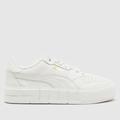 PUMA cali court trainers in white