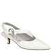 Easy Street Sarita - Womens 7.5 White Pump W2