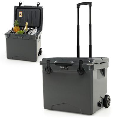 Costway 42 Quart Hard Cooler with Wheels and Handl...