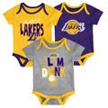 "Body 3 pièces Slam Dunk Los Angeles Lakers - Nourrisson - unisexe Taille: 12 Months"