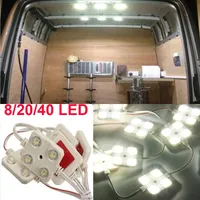 8/20/40 LED Innen beleuchtung Kit 12V Autodach Licht Kits Van Decken beleuchtung Fracht für