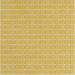 Dune 12 in. x 12 in. Glossy Cream Beige Glass Mosaic Wall and Floor Tile (20 sq. ft./case) (20-pack)