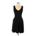 Tart Casual Dress - Mini: Black Solid Dresses - Women's Size Small