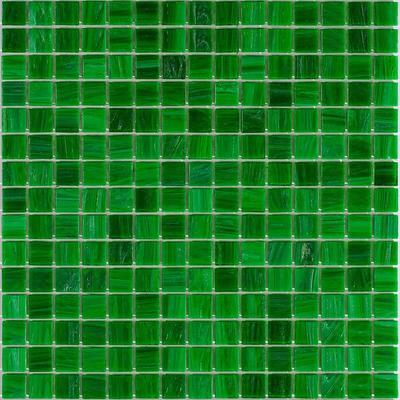 Celestial 12 in. x 12 in. Glossy Kelly Green Glass Mosaic Wall and Floor Tile (20 sq. ft./case) (20-pack)