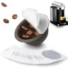 Reusable Coffee Capsule with Disposable Aluminum Lids For Nespresso Vertuo Vertuoline Plus