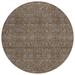 Addison Rugs Chantille ACN702 Chocolate 8 x 8 Indoor Outdoor Round Area Rug Easy Clean Machine Washable Non Shedding Bedroom Entry Living Room Dining Room Kitchen Patio Rug