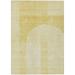 Addison Rugs Chantille ACN711 Gold 8 x 10 Indoor Outdoor Area Rug Easy Clean Machine Washable Non Shedding Bedroom Entry Living Room Dining Room Kitchen Patio Rug