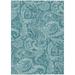 Addison Rugs Chantille ACN654 Turquoise 9 x 12 Indoor Outdoor Area Rug Easy Clean Machine Washable Non Shedding Bedroom Entry Living Room Dining Room Kitchen Patio Rug