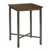 Homestock Baroque Bliss Brown Wood Bar Table