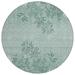 Addison Rugs Chantille ACN673 Sage 8 x 8 Indoor Outdoor Round Area Rug Easy Clean Machine Washable Non Shedding Bedroom Entry Living Room Dining Room Kitchen Patio Rug