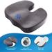 Everlasting Comfort Seat Cushion Pain Relief for Legs Hips and Back Pure Memory Foam (Gray)