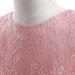 B91xZ Girls Elegant Dresses Lace Embroidery Princess Pageant Gown Party Evening Dress Wedding Dress for (Pink 4-5 Years)