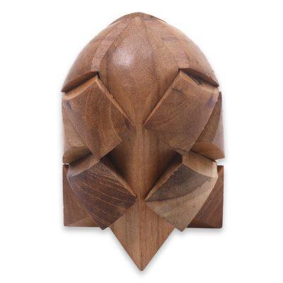 Little Rocket,'Fair Trade Carved Teak Wood Brainte...