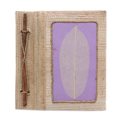 'Hand-Crafted Eco-Friendly Natural Fiber Leaf-Them...