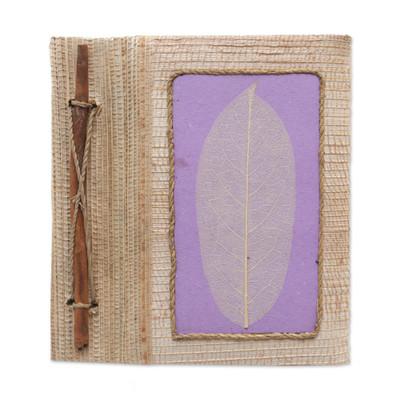 'Hand-Crafted Eco-Friendly Natural Fiber Leaf-Them...