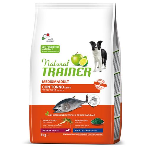 2x 3kg Medium Adult mit Thunfisch und Reis Natural Trainer Hundefutter trocken