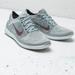 Nike Shoes | Nike Women's Free Rn Flyknit 2018 Running Shoe Sz 8.5 | Color: Green/Silver | Size: 8.5